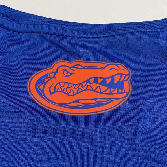 Nike Florida Gators Running Team Issue Jersey Shirt Red USA Mens Size Large NWOT - Picture 4 of 7